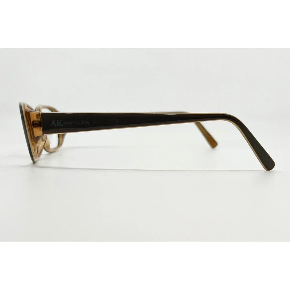 Anne Klein Eyeglass Frames Womens Brown Oval Full Rim AK9094 50-16-135